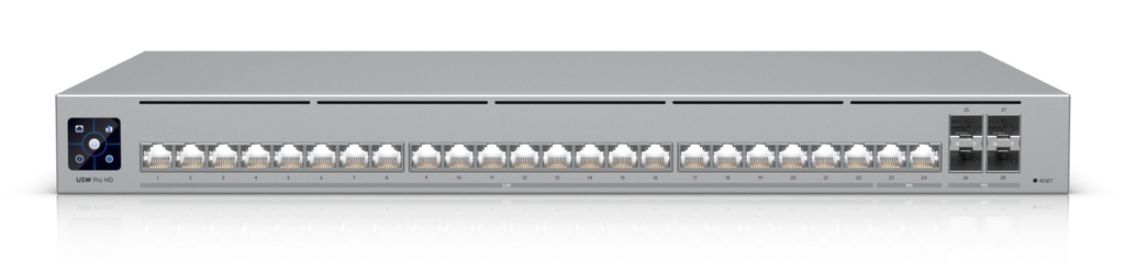 Ubiquiti UniFi Pro HD 24 Gestito L2/L3 2.5G Ethernet (100/1000/2500) 1U Grigio