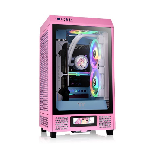 Case Thermaltake Tower 200 Mini Tower Rosa