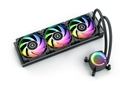 EK Nucleus AIO CR360 Lux D-RGB Processore Raffreddatore di liquidi tutto in uno 12 cm Nero 1 pz