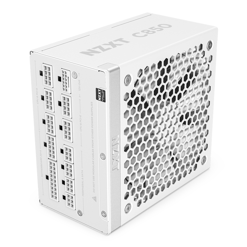 NZXT C850 Gold ATX 3.1 alimentatore per computer 850 W 24-pin ATX Bianco
