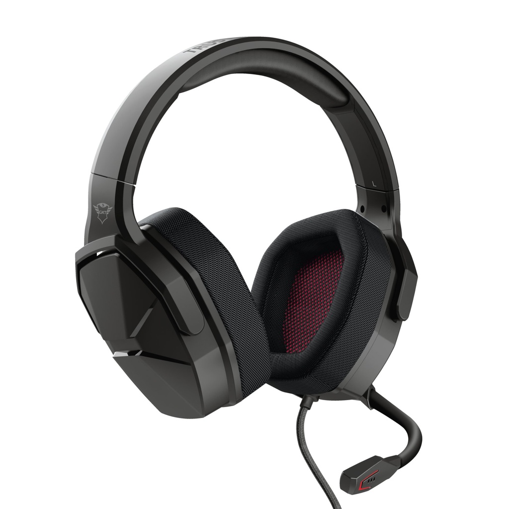 Trust GXT 4371 Ward Auricolare Cablato A Padiglione Gaming Nero