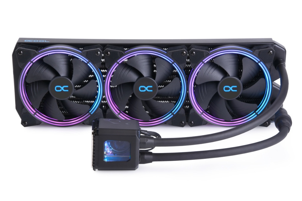 Alphacool 11731 sistema di raffreddamento per computer Processore Raffreddatore di liquidi tutto in uno 14 cm Nero 1 pz