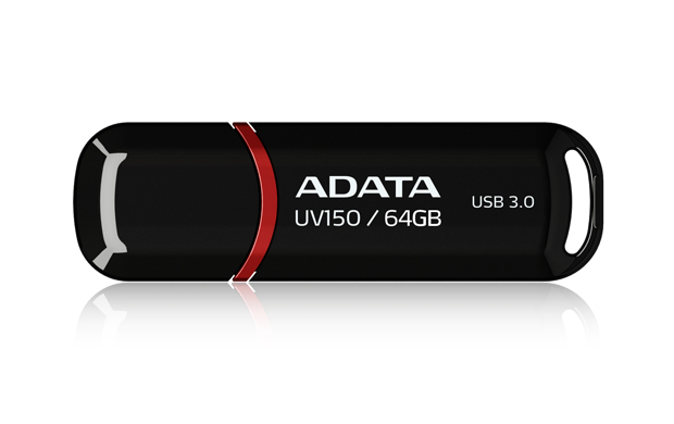 ADATA 64GB DashDrive UV150 unità flash USB USB tipo A 3.2 Gen 1 (3.1 Gen 1) Nero