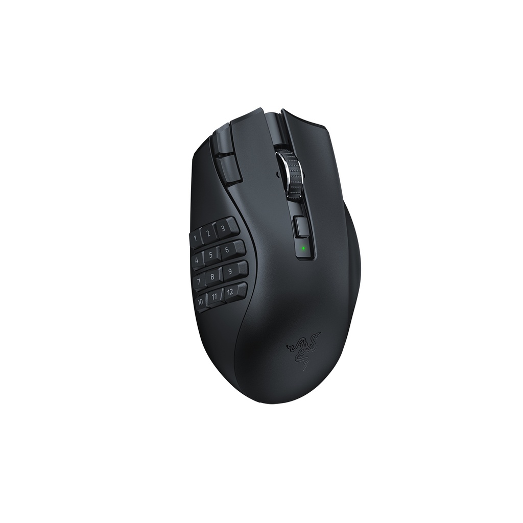 Razer Naga V2 HyperSpeed mouse Gaming Mano destra RF senza fili + Bluetooth Ottico 30000 DPI