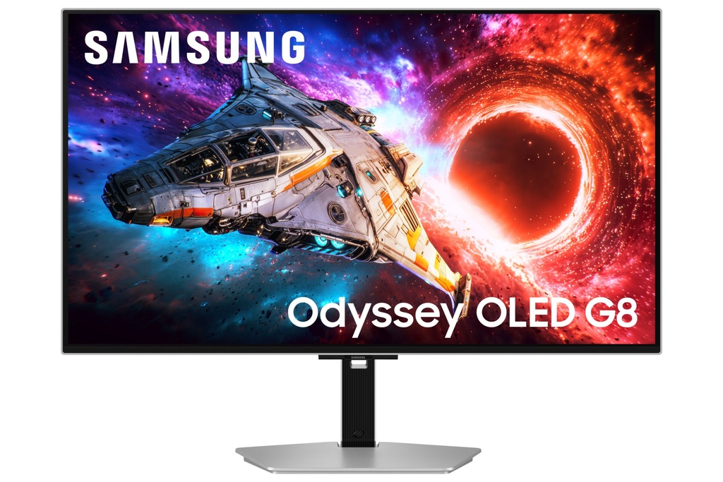 Samsung G80SH Monitor PC 81,3 cm (32") 3840 x 2160 Pixel 4K Ultra HD OLED Argento