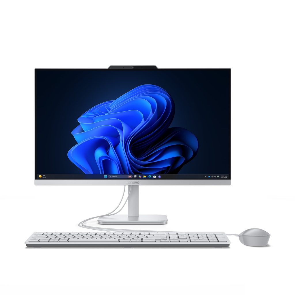 Lenovo A105 24 AMD Ryzen™ 5 40 60,5 cm (23.8") 1920 x 1080 Pixel PC All-in-one 8 GB LPDDR5-SDRAM 512 GB SSD Windows 11 Home Wi-Fi 6 (802.11ax) Grigio