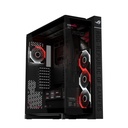 CASE ASUS ROG CRONOX GR801 CURVE TG ARGB BLACK Midi Tower Nero