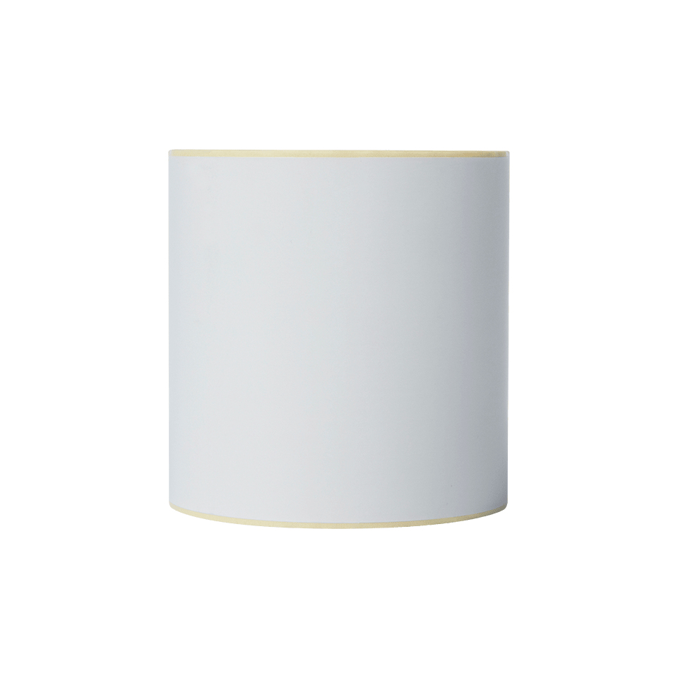 [BDE1J000102102] Brother BDE-1J000102-102 etichetta per stampante Bianco Etichetta per stampante autoadesiva