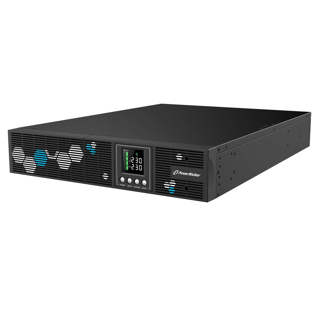 Gruppo di Continuità Per Rack Prese Programmabili BlueWalker Power VI 3000 RLP AVR Sinusoidale Pura