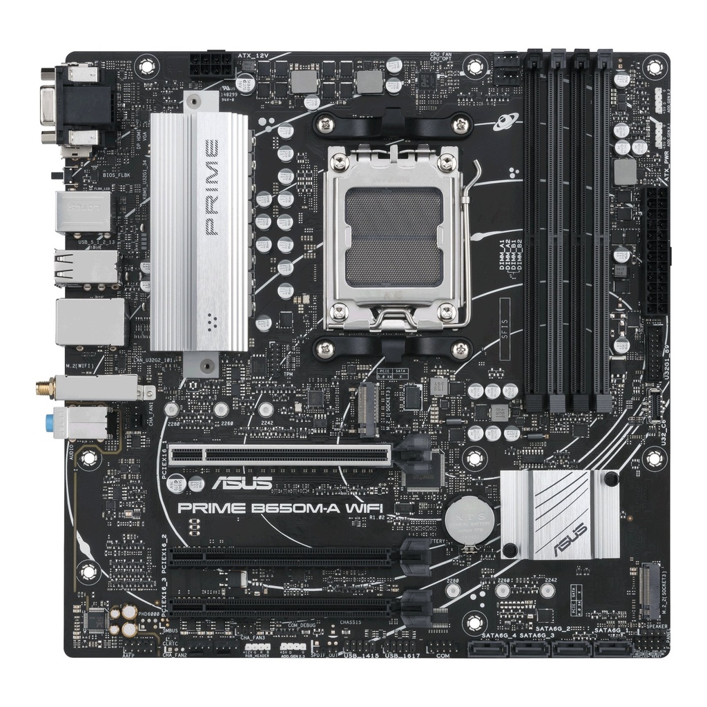 [90MB1C00-M0EAY0] ASUS PRIME B650M-A WIFI AMD B650 Socket AM5 micro ATX