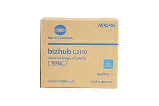 Konica Minolta TNP-51C cartuccia toner 1 pz Originale Ciano