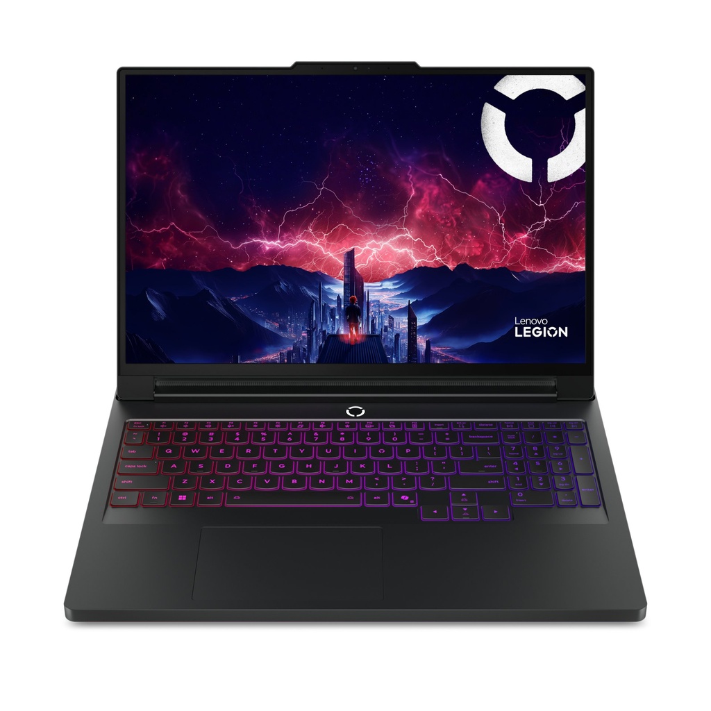 Lenovo Legion Pro 7 16AFR10H AMD Ryzen™ 9 9955HX3D Computer portatile 40,6 cm (16") WQXGA 32 GB DDR5-SDRAM 2 TB SSD NVIDIA GeForce RTX 5080 Wi-Fi 7 (802.11be) Windows 11 Home Nero Italiano