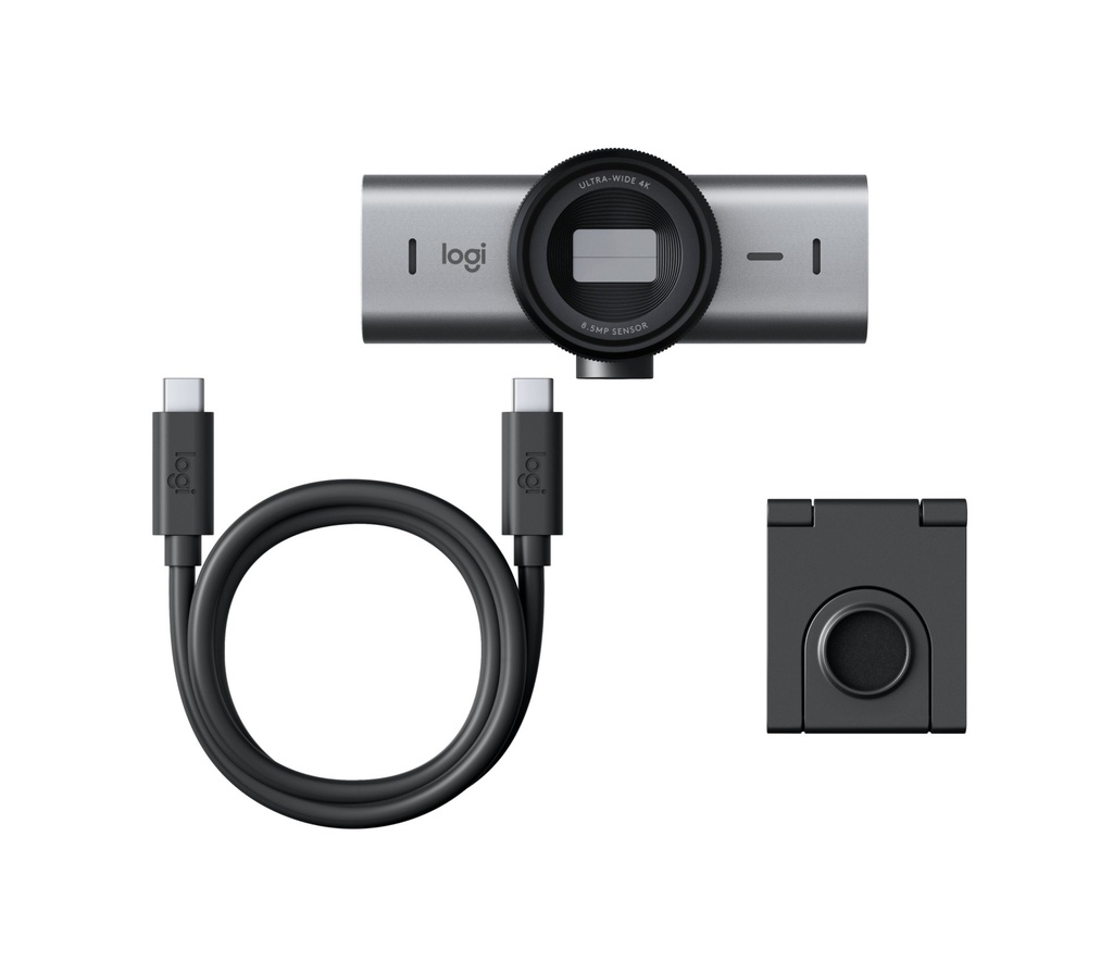 Webcam Logitech MX Brio 4K Ultra-HD-Webcam Graphite (960-001559)