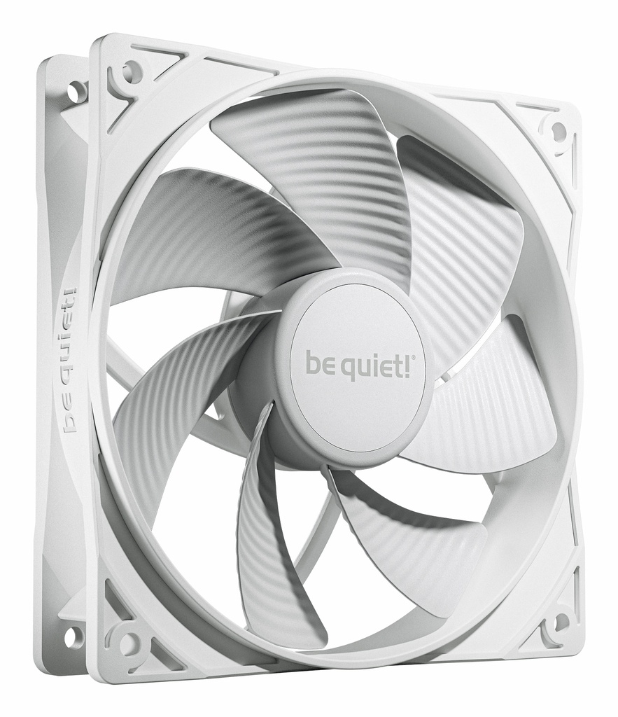 [BL136] be quiet! Pure Wings 3 120mm | PWM Reverse White Triple-Pack Case per computer Ventilatore 12 cm Bianco 3 pz