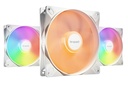 be quiet! LIGHT WINGS LX 140mm PWM High Speed 3-Pack White Case per computer Ventilatore 14 cm Bianco 3 pz
