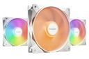 be quiet! LIGHT WINGS LX 120mm PWM 3-Pack White Case per computer Ventilatore 12 cm Bianco 3 pz