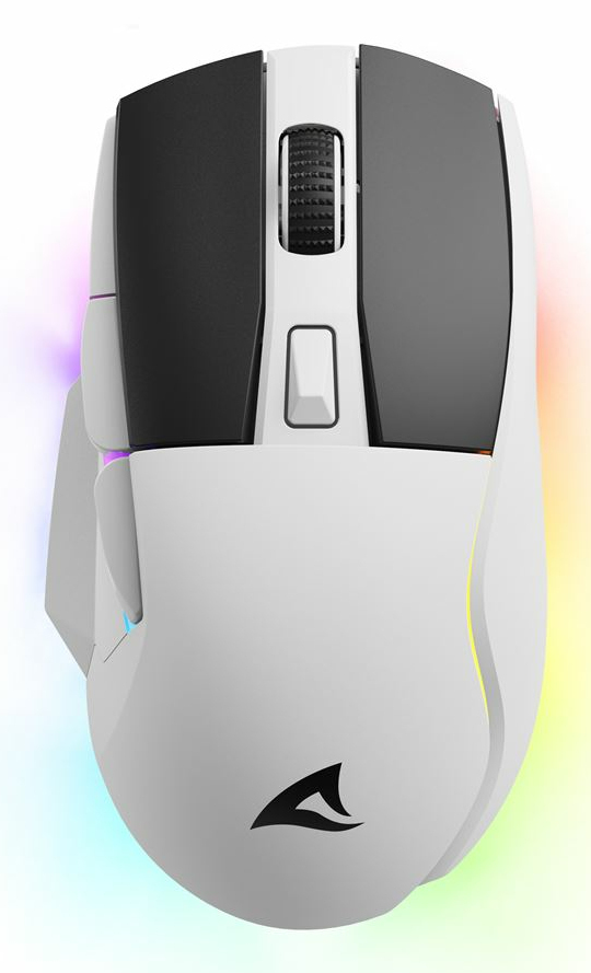 [4044951040247] Sharkoon SGM50W mouse Gaming Mano destra RF Wireless + USB Type-A Ottico 6400 DPI