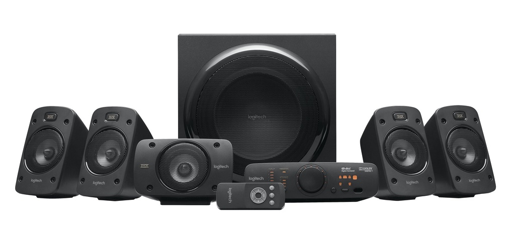 [980-000468] Logitech Z906 set di altoparlanti 500 W Universale Nero 5.1 canali 67 W
