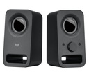 ORIGINAL Logitech Accessori per computer nero 980-000814 Z150 Lautsprecher Altoparlanti Logitech, Nero, sistema di altoparlanti multimediali 2.0, jack da 3,5 mm, suono pieno, facile da maneggiare