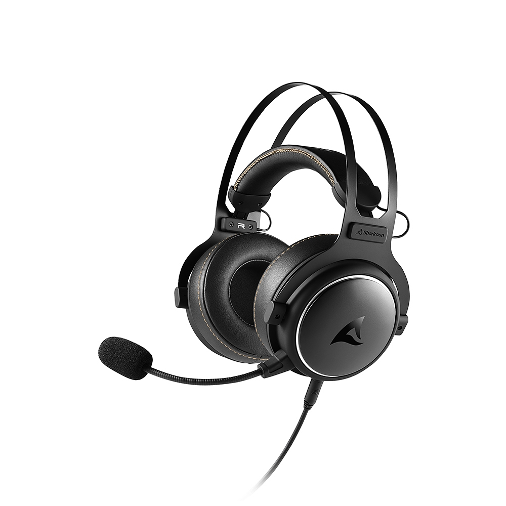 [4044951032105] Sharkoon SKILLER SGH50 Auricolare Cablato A Padiglione Gaming Nero