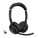 Jabra Evolve2 55 Auricolare Wireless A Padiglione Ufficio USB tipo-C Bluetooth Base di ricarica
