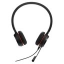 Cuffie Jabra Evolve 20 SE MS Duo USB A Audio nitido Comfort leggero