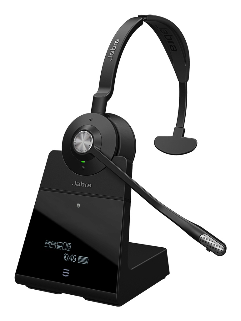 [9656-583-111] Headset Jabra Engage 75 SE Auricolari Wireless Bluetooth Nero
