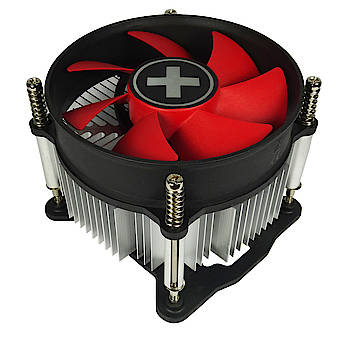 Xilence XC032 sistema di raffreddamento per computer Processore Refrigeratore 9,2 cm Nero, Rosso