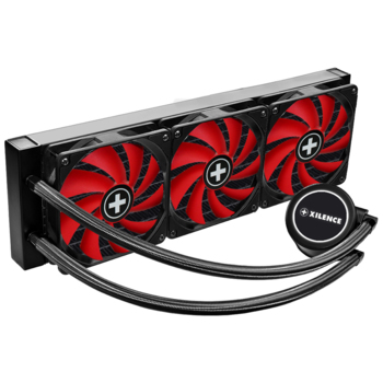 [XC978] Xilence Performance A+ XC978 sistema di raffreddamento per computer Processore Raffreddatore di liquidi tutto in uno 12 cm Nero, Rosso 1 pz