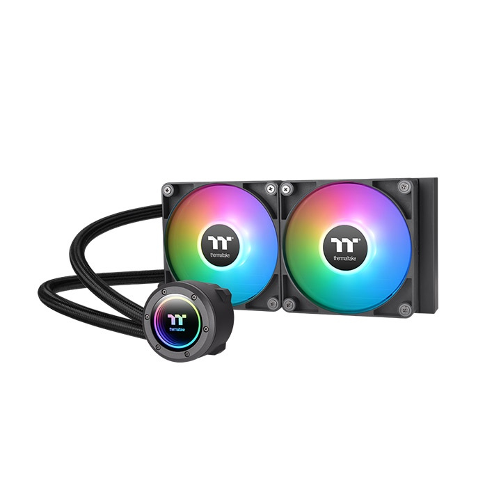 [CL-W361-PL12SW-A] Thermaltake TT TH240 ARGB Processore Raffreddatore di liquidi tutto in uno 12 cm Nero 1 pz