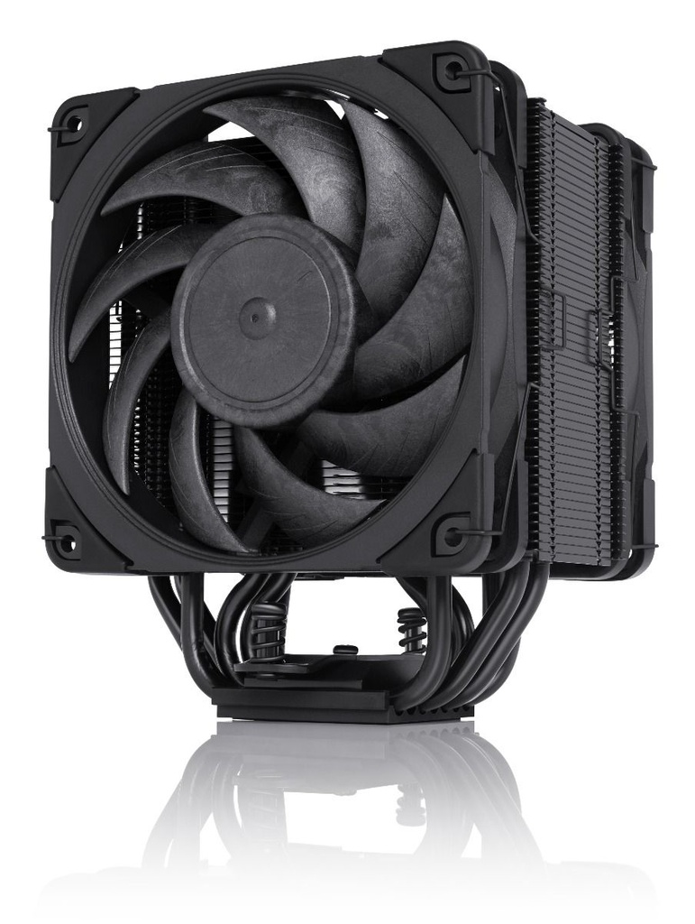 [NH-U12A chromax.black] Noctua NH-U12A Processore Raffreddatore d'aria 12 cm Nero 1 pz