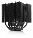 Noctua NH-D12L Processore Raffreddatore d'aria 12 cm Alluminio, Nero 1 pz