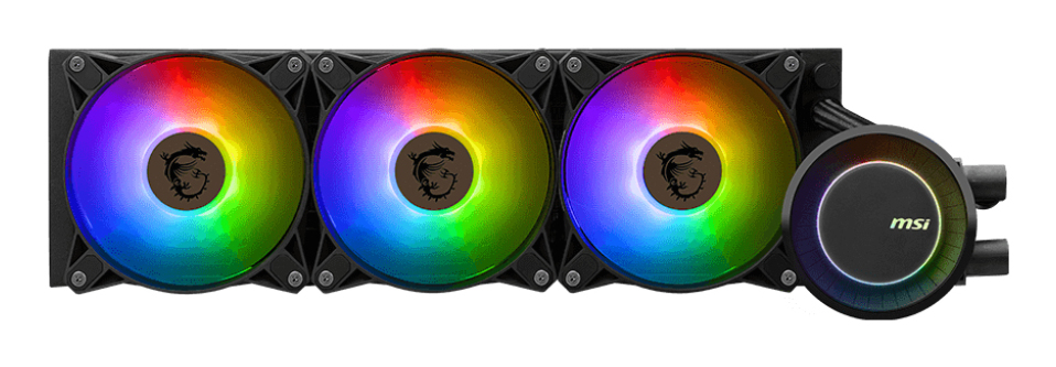 [306-7ZW6E17-C24] MSI MAG CORELIQUID E360 sistema di raffreddamento per computer Scheda madre, Processore Kit di raffreddamento a liquido 12 cm Nero