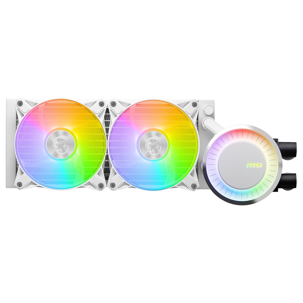 [306-7ZW5E27-C24] MSI MAG Coreliquid E240 WHITE Scheda madre, Processore Kit di raffreddamento a liquido 12 cm Bianco