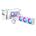 GIGABYTE AORUS WATERFORCE II 360 ICE Raffreddamento a liquido per CPU AIO - 3x ventole ARGB da 120 mm, meccanismo a incastro, DAISY-CHAIN, compatibile con Intel LGA 1851 e AMD AM5