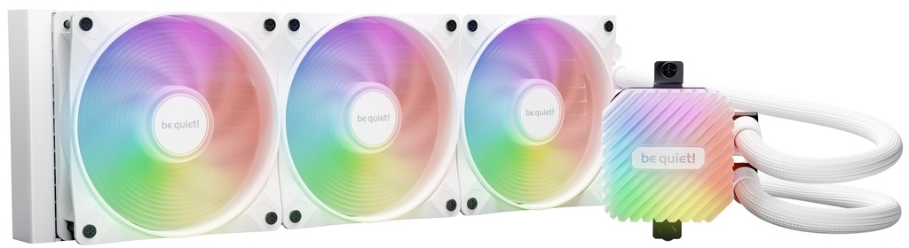 [BW023] be quiet! LIGHT LOOP 360mm White Processore Raffreddatore di liquidi tutto in uno 12 cm Bianco 1 pz