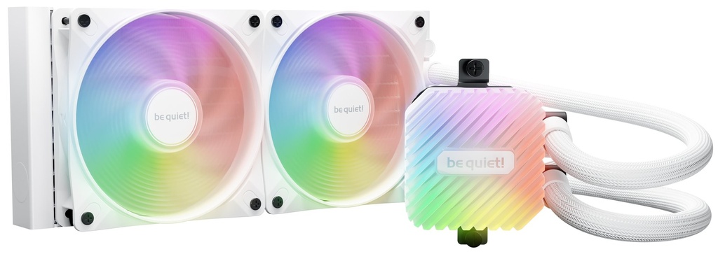 [BW021] be quiet! LIGHT LOOP 240mm White Processore Raffreddatore di liquidi tutto in uno 12 cm Bianco 1 pz