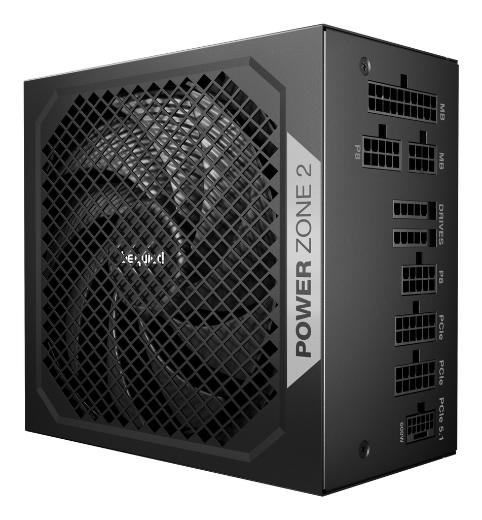 Alimentatore Be Quiet! Power Zone2 80 Plus Platinum Modulare ATX 3.1 PCIe 5.1 750w Nero