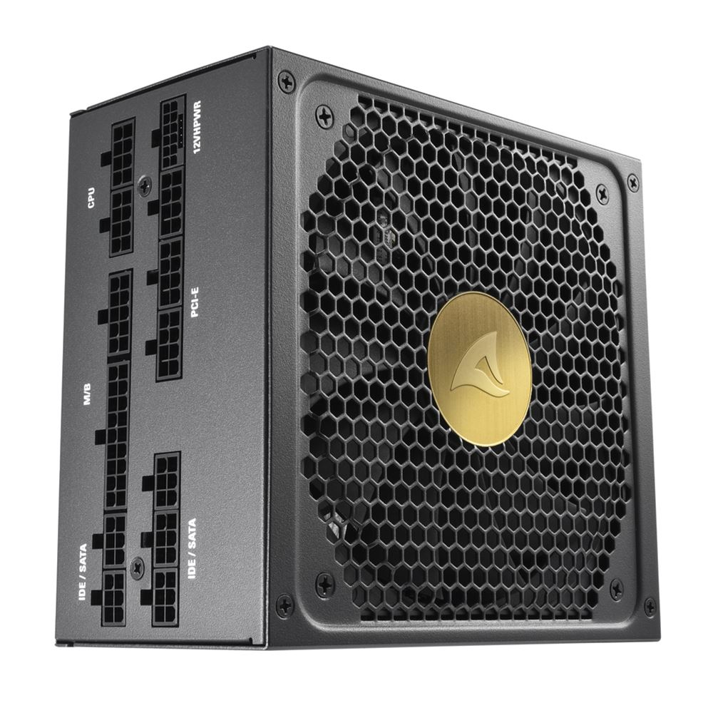 [4044951038527] Sharkoon Rebel P30 Gold alimentatore per computer 1000 W 20+4 pin ATX ATX Nero