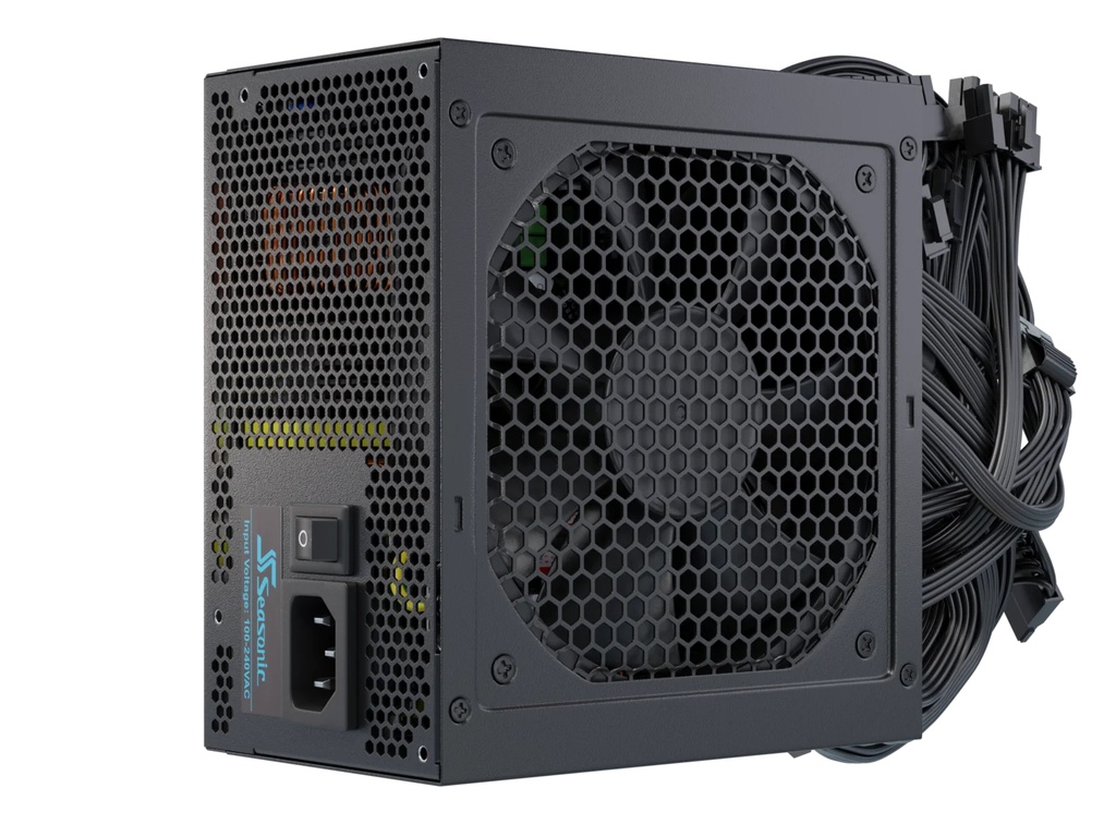 Seasonic Netzteil 650W G12 GC-650 80+Gold alimentatore per computer ATX Nero