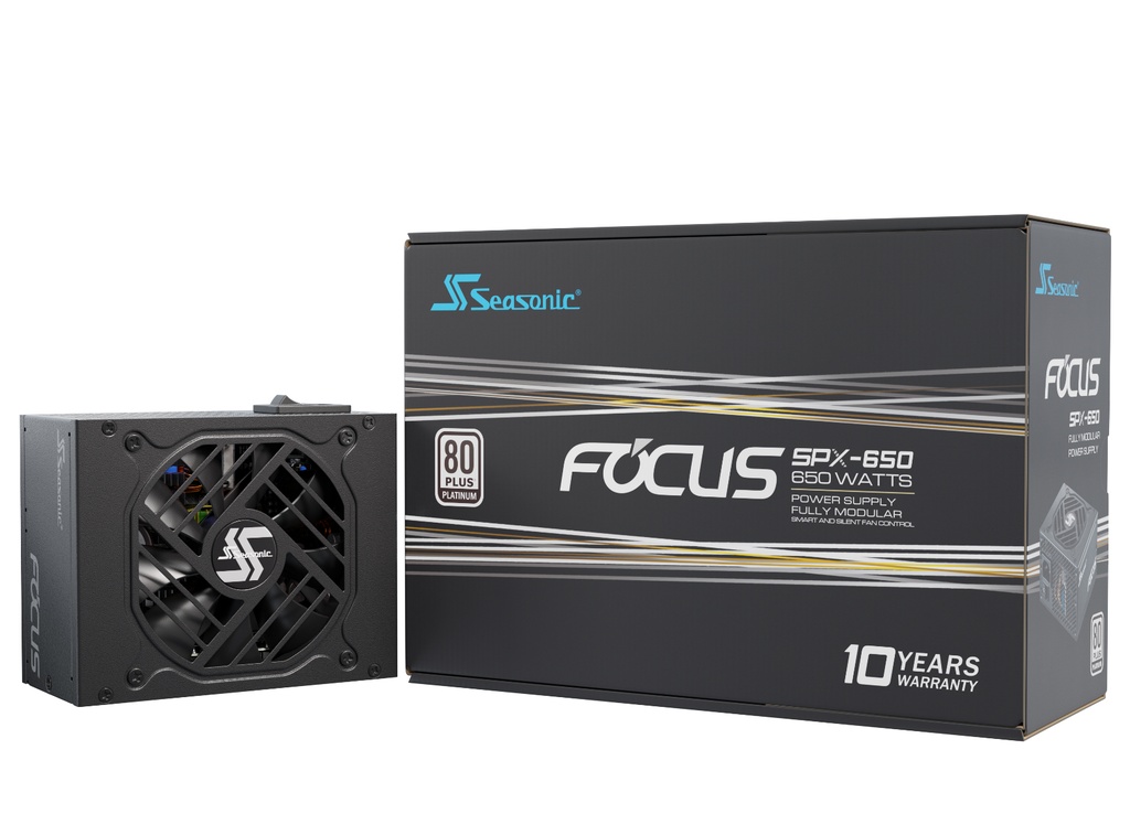 [FOCUS-SPX-650] Seasonic FOCUS-SPX-650 alimentatore per computer 650 W 20+4 pin ATX CFX Nero