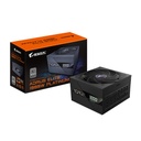 GIGABYTE AORUS ELITE P1000W ICE Alimentatore - PCIe 5.0, 80 PLUS Platinum, Design completamente modulare, Ventola da 120 mm, Compatibile con ATX 3.0, Spina EU