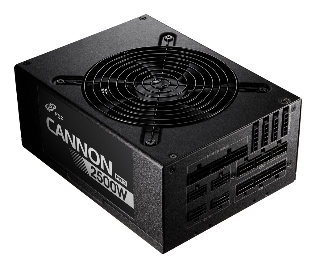 [PPA25A0102] FSP CANNON PRO(ATX3.1) 2500W alimentatore per computer 20+4 pin ATX ATX Nero