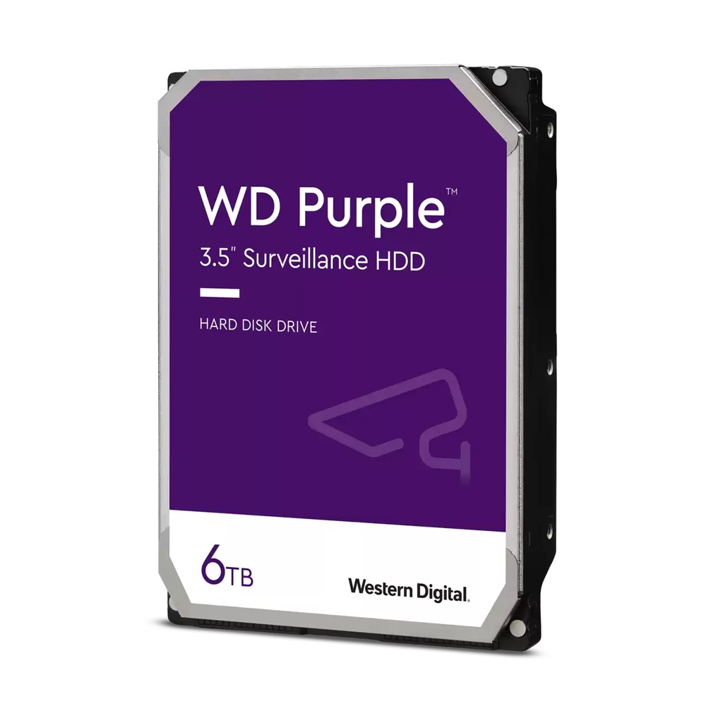 [WD64PURZ] Western Digital Purple disco rigido interno 6 TB 5400 Giri/min 256 MB 3.5" Serial ATA III