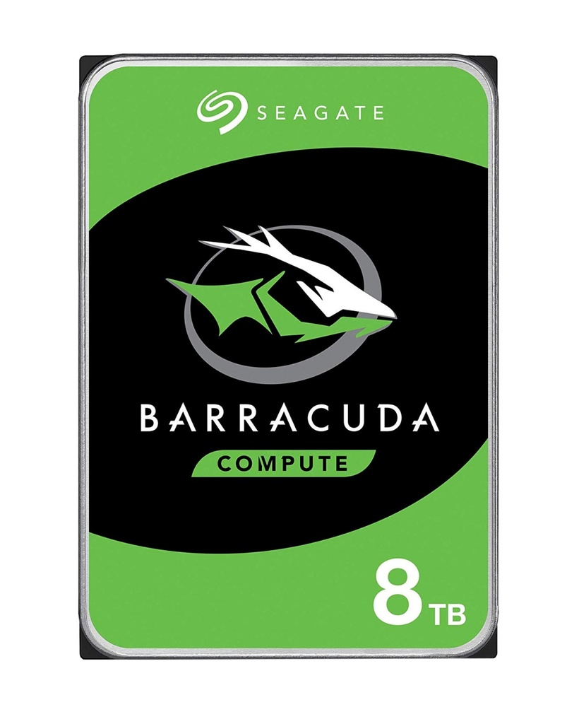 [ST8000DM004] Seagate Barracuda ST8000DM004 disco rigido interno 8 TB 5400 Giri/min 256 MB 3.5" Serial ATA III