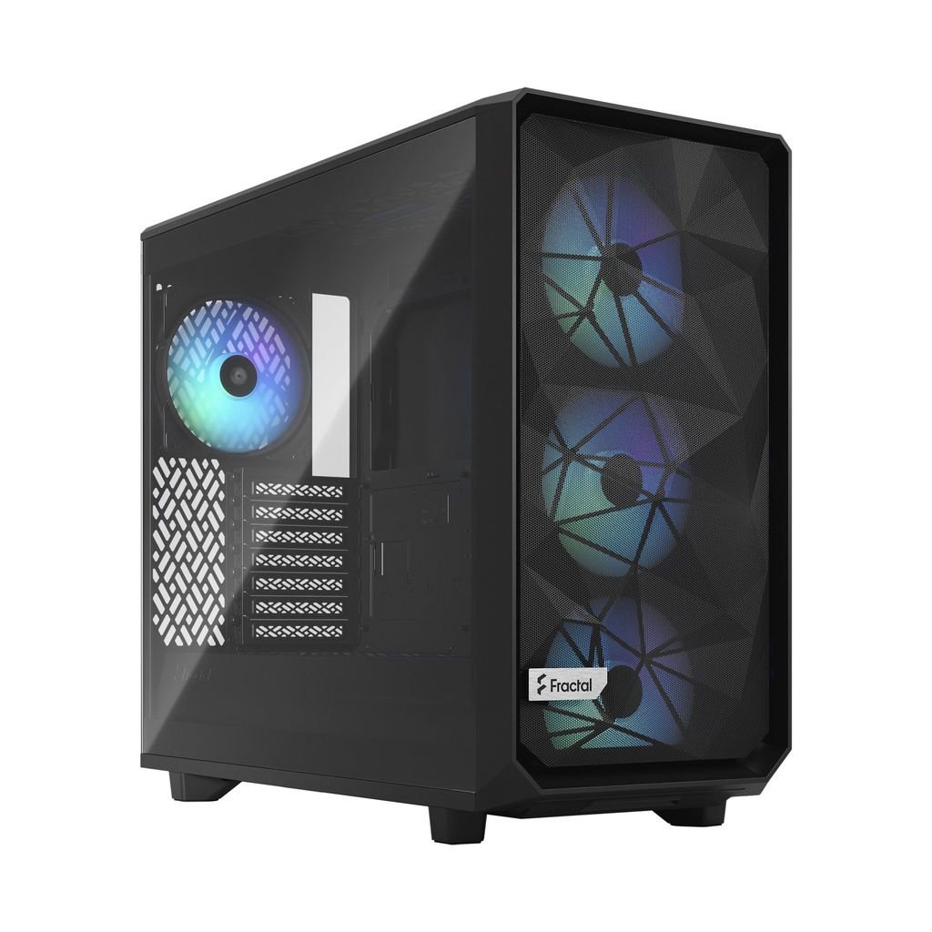 [FD-C-MEL2A-05] Case Fractal Design Meshify 2 Lite RGB Midi-Tower Light Tint Vetro Temperato Nero