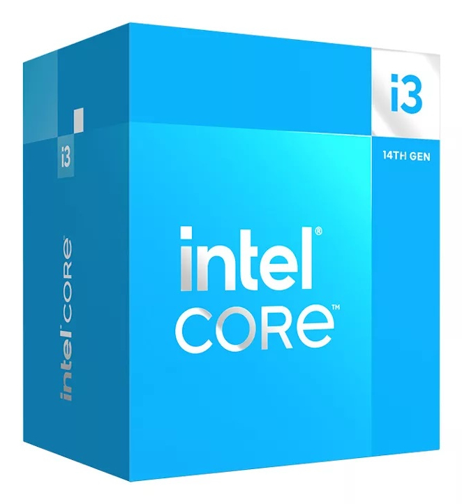 CPU Intel Core Raptor Lake S i3 14100F 4,70GHz 12 MB Cache LGA 1700 Box
