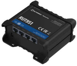 [RUT951] Teltonika RUT951 Wireless Router 3-Port-Switch