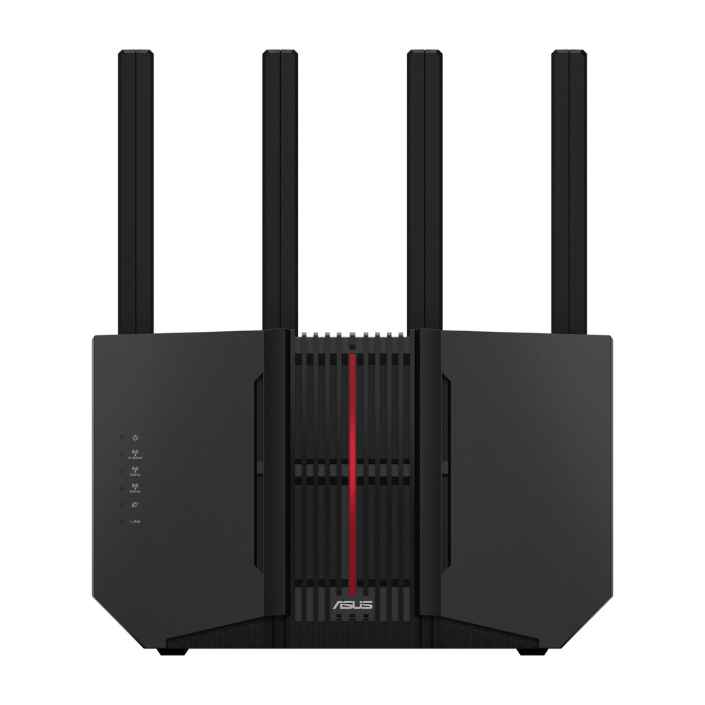 [90IG0950-MO9A0V] ASUS RT-BE92U wireless router 10 Gigabit Ethernet Tri-band (2.4 GHz / 5 GHz / 6 GHz) Black