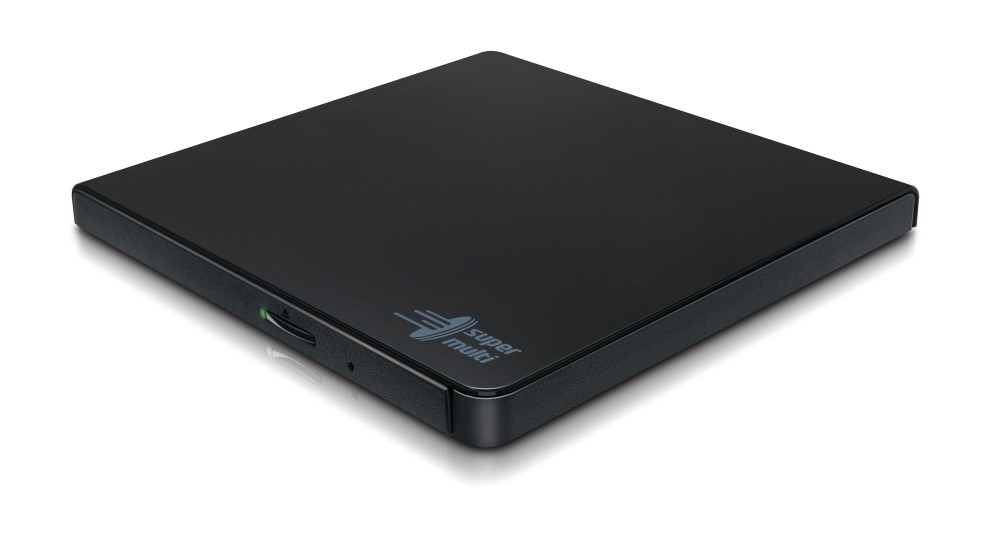 [GP57EB40.AHLE10B] Hitachi-LG Slim Portable DVD-Writer lettore di disco ottico DVD±RW Nero